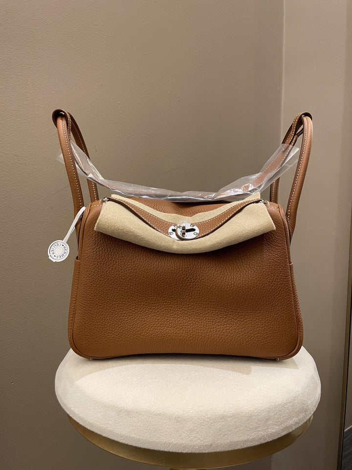 Hermes Lindy 26 Gold Clemence