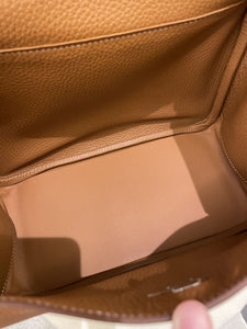 Hermes Lindy 26 Gold Clemence