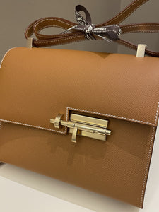 Hermes Verrou 21 Gold Epsom