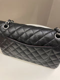 Chanel Classic Quilted Medium Double Flap Black Caviar