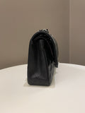 Chanel Classic Quilted Medium Double Flap Black Caviar