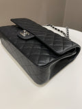 Chanel Classic Quilted Medium Double Flap Black Caviar
