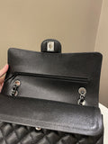 Chanel Classic Quilted Medium Double Flap Black Caviar