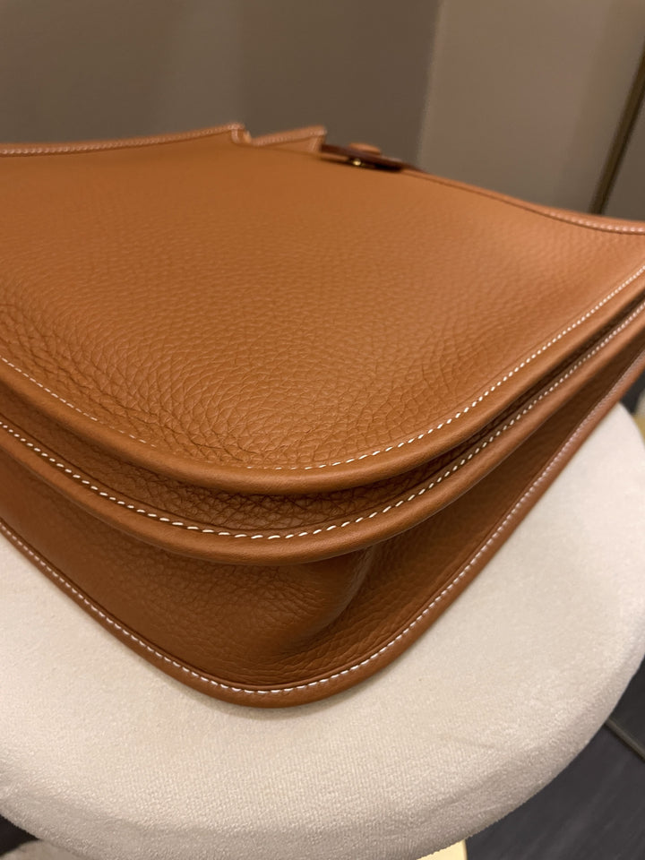 Hermes Evelyne 29 Gold Clemence