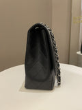 Chanel Classic Quilted Maxi Single Flap Black Caviar