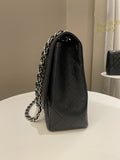 Chanel Classic Quilted Maxi Single Flap Black Caviar