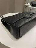 Chanel Classic Quilted Maxi Single Flap Black Caviar