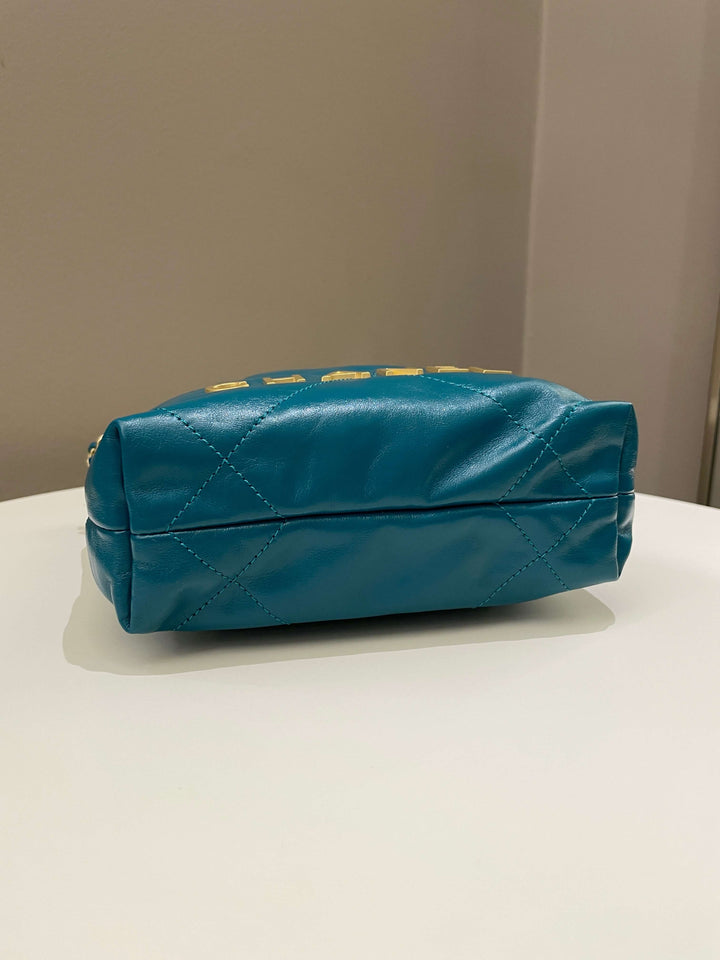 Chanel 22 Mini Emerald Green Calfskin