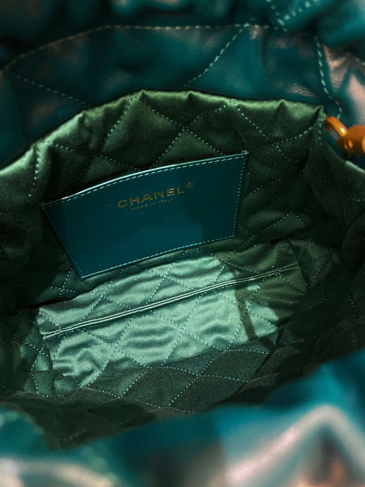 Chanel 22 Mini Emerald Green Calfskin