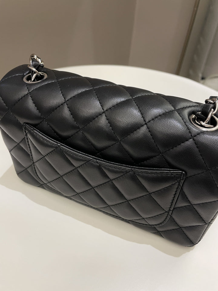Chanel Classic Quilted Mini Rectangular Black Lambskin