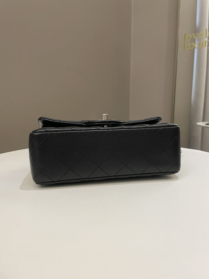 Chanel Classic Quilted Mini Rectangular Black Lambskin