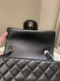 Chanel Classic Quilted Mini Rectangular Black Lambskin