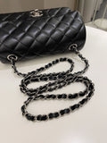 Chanel Classic Quilted Mini Rectangular Black Lambskin