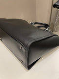 Chanel Studded Deauville Shopper Tote Black Caviar