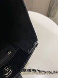 Chanel Studded Deauville Shopper Tote Black Caviar