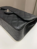 Chanel Classic Quilted Jumbo Double Flap Black Caviar