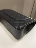 Chanel Classic Quilted Jumbo Double Flap Black Caviar