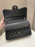 Chanel Classic Quilted Jumbo Double Flap Black Caviar
