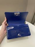 Chanel Quilted Small Boy Royal Blue Patent