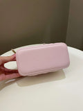 Chanel 22P Quilted Coco Vanity Rectangular Rose Clair Lilac Caviar