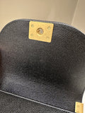 Chanel Quilted Curve Boy Bag Black Caviar