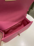 Chanel Chevron Boy Old Medium Pink Caviar