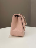 Chanel Classic Quilted Mini Square Light Pink Lambskin