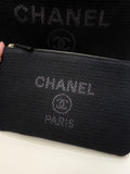 Chanel Deauville Shopper Tote Black
