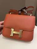 Hermes Constance 18 Blush/ Rose Jaiper Evercolor