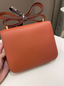 Hermes Constance 18 Blush/ Rose Jaiper Evercolor