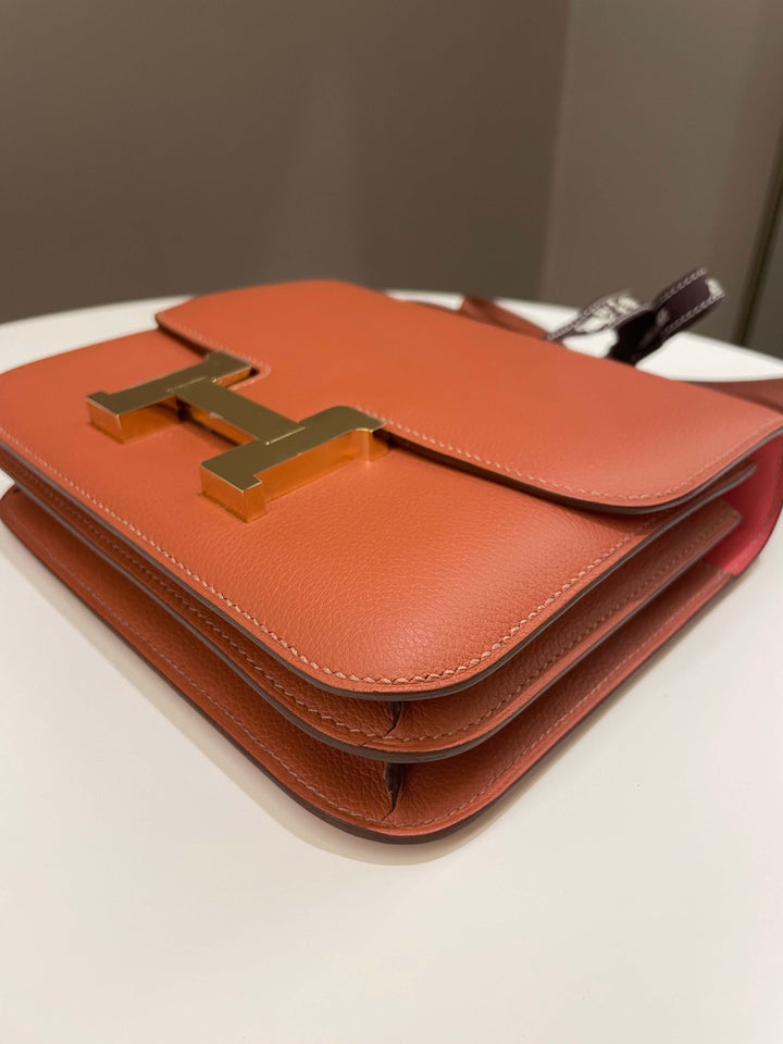 Hermes Constance 18 Blush/ Rose Jaiper Evercolor