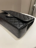 Chanel Classic Quilted Jumbo Single Flap Black Caviar
