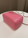 Chanel Trendy CC Vanity Case Pink Pink Lambskin