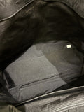 Chanel Cc Vintage Tote Bag Black Canvas