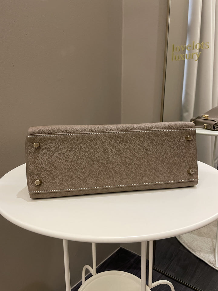 Hermes Kelly 32 Etoupe Togo