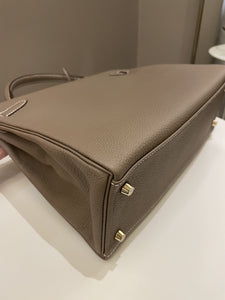 Hermes Kelly 32 Etoupe Togo