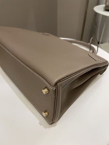 Hermes Kelly 32 Etoupe Togo