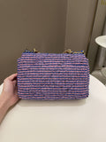 Chanel 19 Flap Bag Blue / Pink Tweed