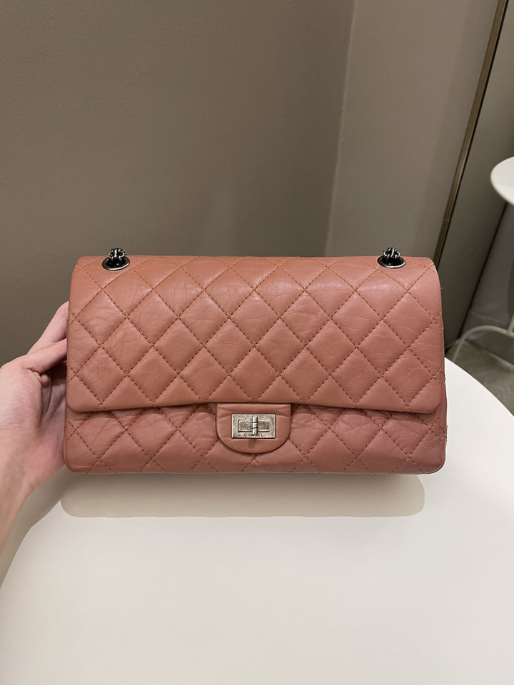 Chanel 2.55 226 Quilted Reissue Double Flap Brick Aged Calfskin