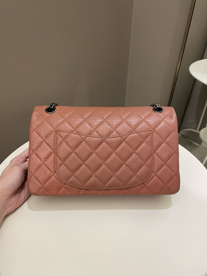 Chanel 2.55 226 Quilted Reissue Double Flap Brick Aged Calfskin