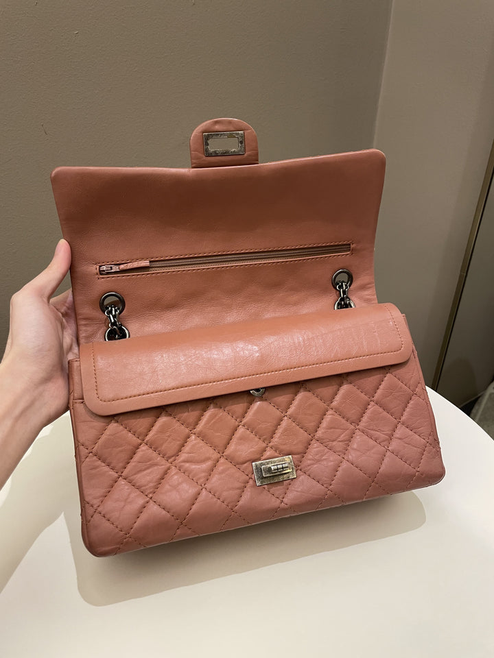 Chanel 2.55 226 Quilted Reissue Double Flap Brick Aged Calfskin