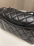 Chanel Classic Quilted Mini Rectangular Black Lambskin