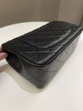 Chanel Classic Quilted Mini Rectangular Black Lambskin