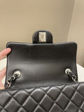 Chanel Classic Quilted Mini Rectangular Black Lambskin
