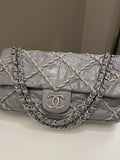 Chanel Ultra Stitch Flap Grey Age Calfskin