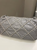 Chanel Ultra Stitch Flap Grey Age Calfskin