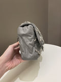 Chanel Ultra Stitch Flap Grey Age Calfskin