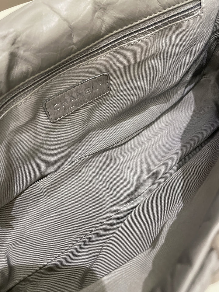 Chanel Ultra Stitch Flap Grey Age Calfskin