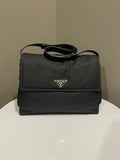 Prada Padded Pattina Bag Black Nylon