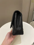 Chanel Classic Quilted Jumbo Single Flap Black Caviar